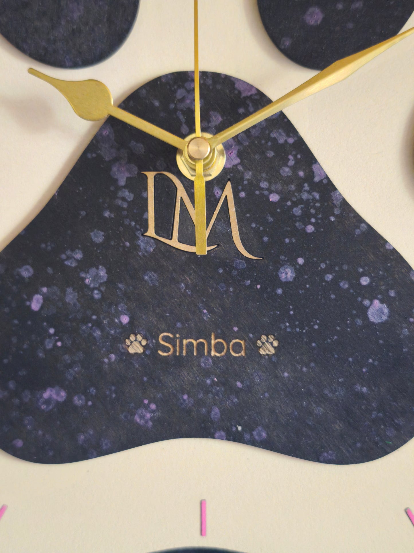 Horloge Chat — Version Signature