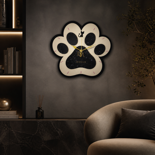 Horloge Chat — Version Signature